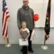 Girl who called 911 for her father honored